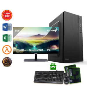 Bộ I3 10100 | RAM 8G | SSD 256GB | Màn 22 inch